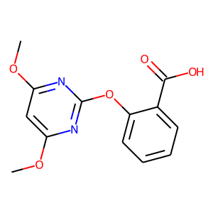 2-[(4,6-Dimethoxypyrimidin-2-yl)oxy]benzoic acid