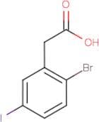 2-Bromo-5-iodophenylacetic acid