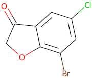 7-Bromo-5-chlorobenzo[b]furan-3(2H)-one