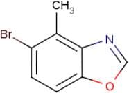 5-Bromo-4-methyl-1,3-benzoxazole
