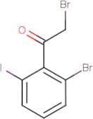 2-Bromo-6-iodophenacyl bromide