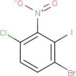 3-Bromo-6-chloro-2-iodonitrobenzene