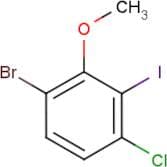 6-Bromo-3-chloro-2-iodoanisole