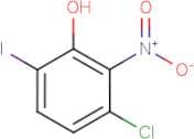 3-Chloro-6-iodo-2-nitrophenol