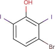 3-Bromo-2,6-diiodophenol