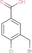 3-(Bromomethyl)-4-chlorobenzoic acid