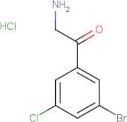 3-Bromo-5-chlorophenacylamine hydrochloride