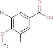3-Bromo-5-iodo-4-methoxybenzoic acid