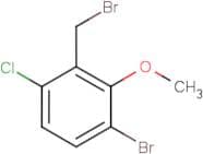 3-Bromo-6-chloro-2-methoxybenzyl bromide