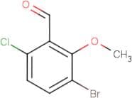 3-Bromo-6-chloro-2-methoxybenzaldehyde