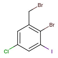 2-Bromo-5-chloro-3-iodobenzyl bromide