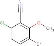 3-Bromo-6-chloro-2-methoxybenzonitrile
