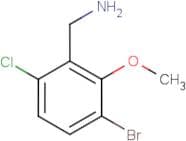 3-Bromo-6-chloro-2-methoxybenzylamine
