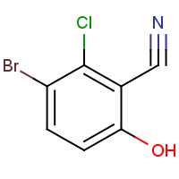 3-Bromo-2-chloro-6-hydroxybenzonitrile