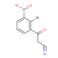2-Bromo-3-nitrobenzoylacetonitrile