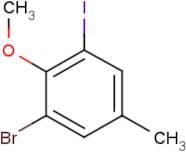 2-Bromo-6-iodo-4-methylanisole