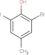 2-Bromo-6-iodo-4-methylphenol