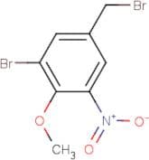 3-Bromo-4-methoxy-5-nitrobenzyl bromide