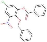 2-(Benzyloxy)-5-chloro-3-nitrophenyl benzoate
