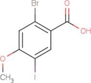2-Bromo-5-iodo-4-methoxybenzoic acid