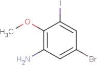 5-Bromo-3-iodo-2-methoxyaniline