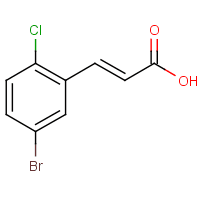 5-Bromo-2-chlorocinnamic acid