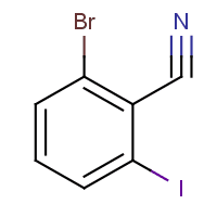 2-Bromo-6-iodobenzonitrile