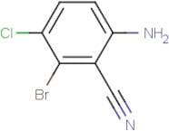 6-Amino-2-bromo-3-chlorobenzonitrile