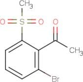 6’-Bromo-2’-(methylsulphonyl)acetophenone