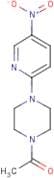 1-Acetyl-4-(5-nitropyridin-2-yl)piperazine