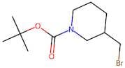 3-(Bromomethyl)piperidine, N-BOC protected