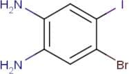 4-Bromo-5-iodobenzene-1,2-diamine