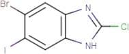 5-Bromo-2-chloro-6-iodo-1H-benzimidazole