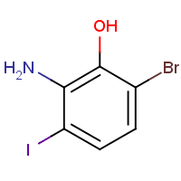 2-Amino-6-bromo-3-iodophenol