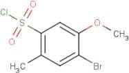 4-Bromo-5-methoxy-2-methylbenzenesulphonyl chloride
