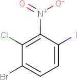 3-Bromo-2-chloro-6-iodonitrobenzene