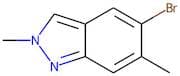 5-Bromo-2,6-dimethyl-2H-indazole