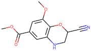 Methyl 2-cyano-3,4-dihydro-8-methoxy-2H-1,4-benzoxazine-6-carboxylate