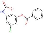 5-Chloro-2,3-dihydro-2-oxo-1,3-benzoxazol-7-yl benzoate