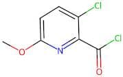 3-Chloro-6-methoxypyridine-2-carbonyl chloride