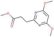 Methyl (4,6-dimethoxypyrimidin-2-yl)propanoate