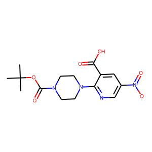 2-[4-(tert-Butoxycarbonyl)piperazin-1-yl]-5-nitronicotinic acid