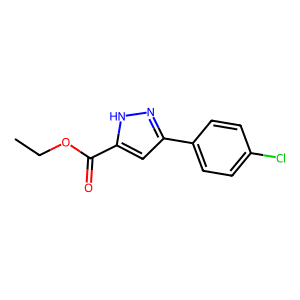 Ethyl 3-(4-chlorophenyl)-1H-pyrazole-5-carboxylate