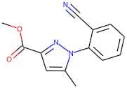 Methyl 1-(2-cyanophenyl)-5-methyl-1H-pyrazole-3-carboxylate