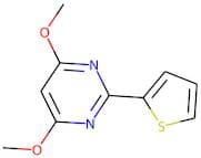 2-(2-Thienyl)-4,6-dimethoxypyrimidine