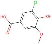 3-Chloro-4-hydroxy-5-methoxybenzoic acid
