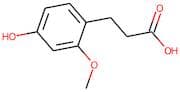 3-(4-Hydroxy-2-methoxyphenyl)propanoic acid