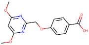 4-[(4,6-Dimethoxypyrimidin-2-yl)methoxy]benzoic acid