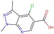 4-Chloro-1,3-dimethyl-1H-pyrazolo[3,4-b]pyridine-5-carboxylic acid