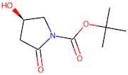(4R)-4-Hydroxypyrrolidin-2-one, N-BOC protected